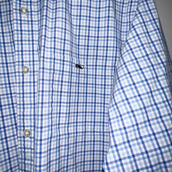 Vineyard Vines Men's Classic Fit Tucket Shirt Plaid Button Down Size M - Picture 3 of 5
